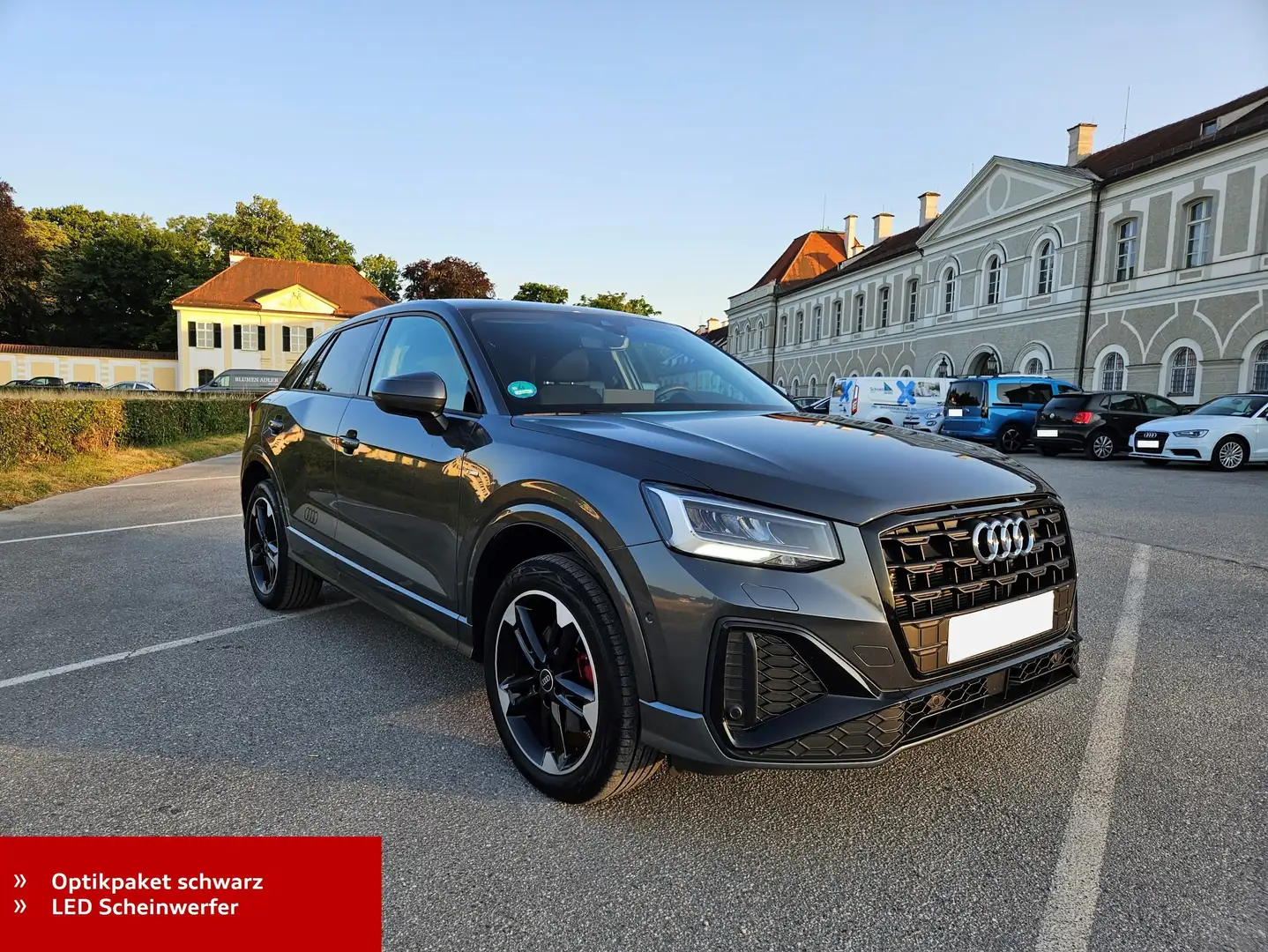 Audi Q2 Q2 35 TDI S tronic S line AHK/ACC/R-Cam/3J.Garant. Grau - 2