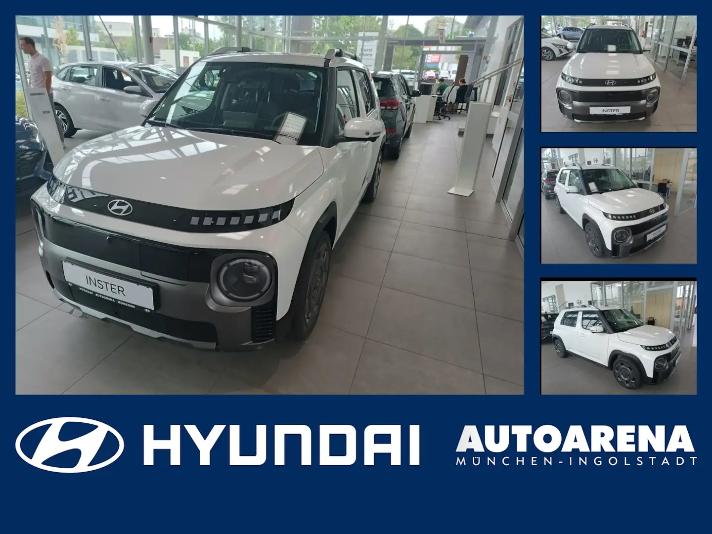 Hyundai Inster FWD Elektro 85 kW Cross Navi, Sitzheizung Weiß - 1