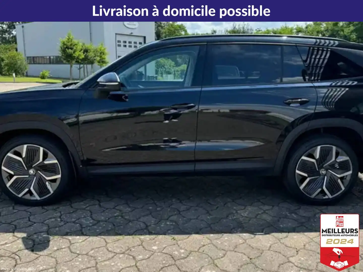 Skoda Kodiaq TSI 204 Hybride Rechargeable PHEV DSG6 Sportline + Noir - 2
