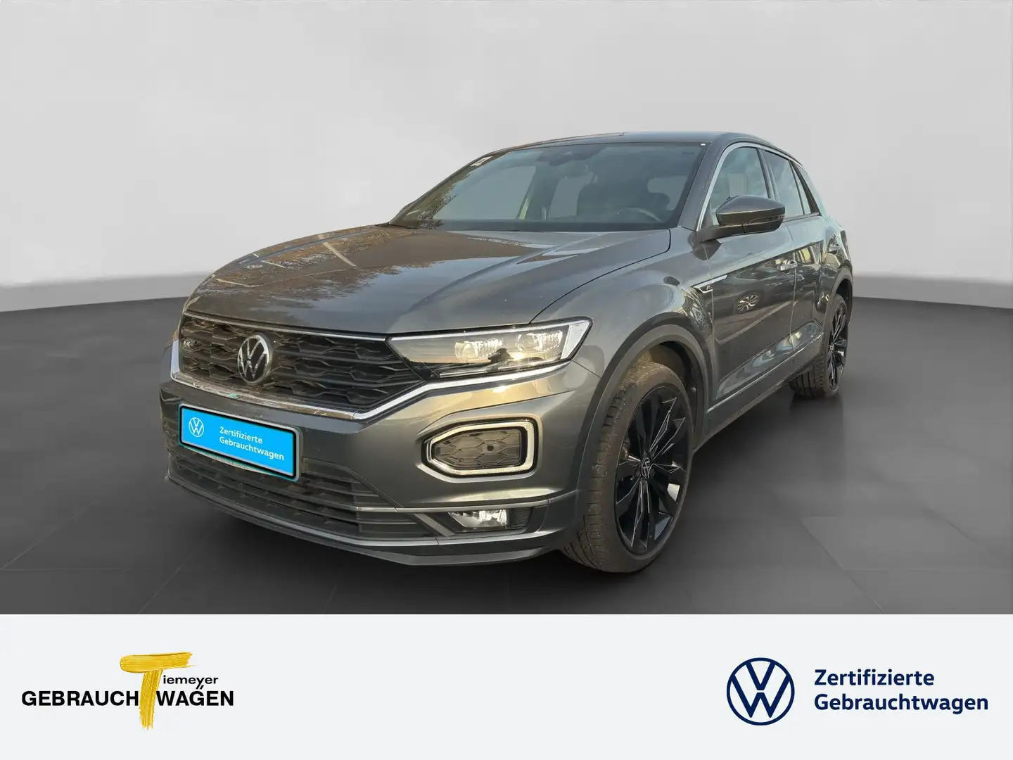 Volkswagen T-Roc T-ROC 1.5 TSI DSG R-LINE LM19 KAMERA NAVI Grau - 1
