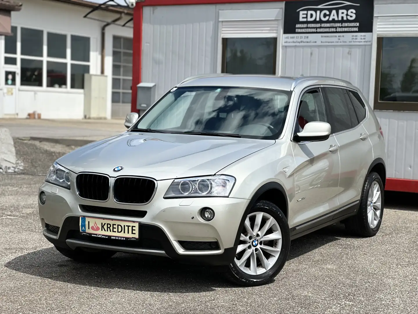 BMW X3 xDrive 20 d Gris - 1