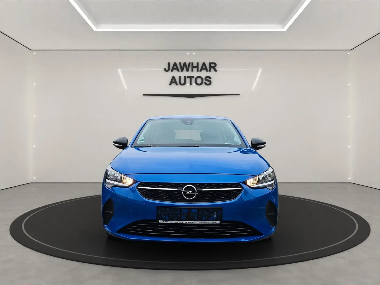 Opel Corsa F Edition 1.2*KLIMA*PDC*SITZHZ*LENKRADHZ* Bleu - 1