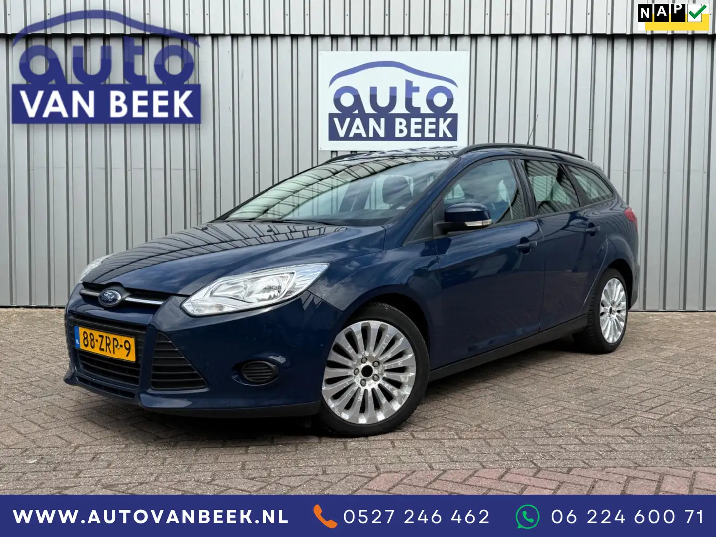 Ford Focus Wagon 1.6 TDCI ECOnetic Lease Trend|Trekhaak|Expor Bleu - 1