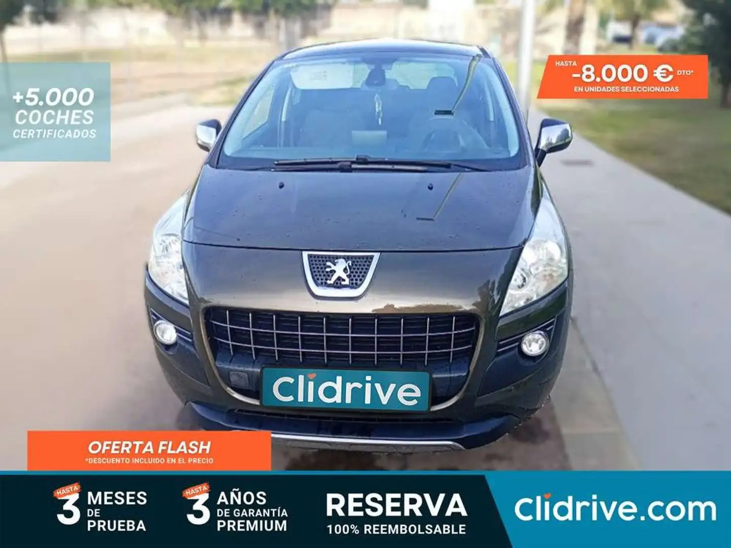 Peugeot 3008 1.6HDI FAP Premium CMP 112 Marrón - 1