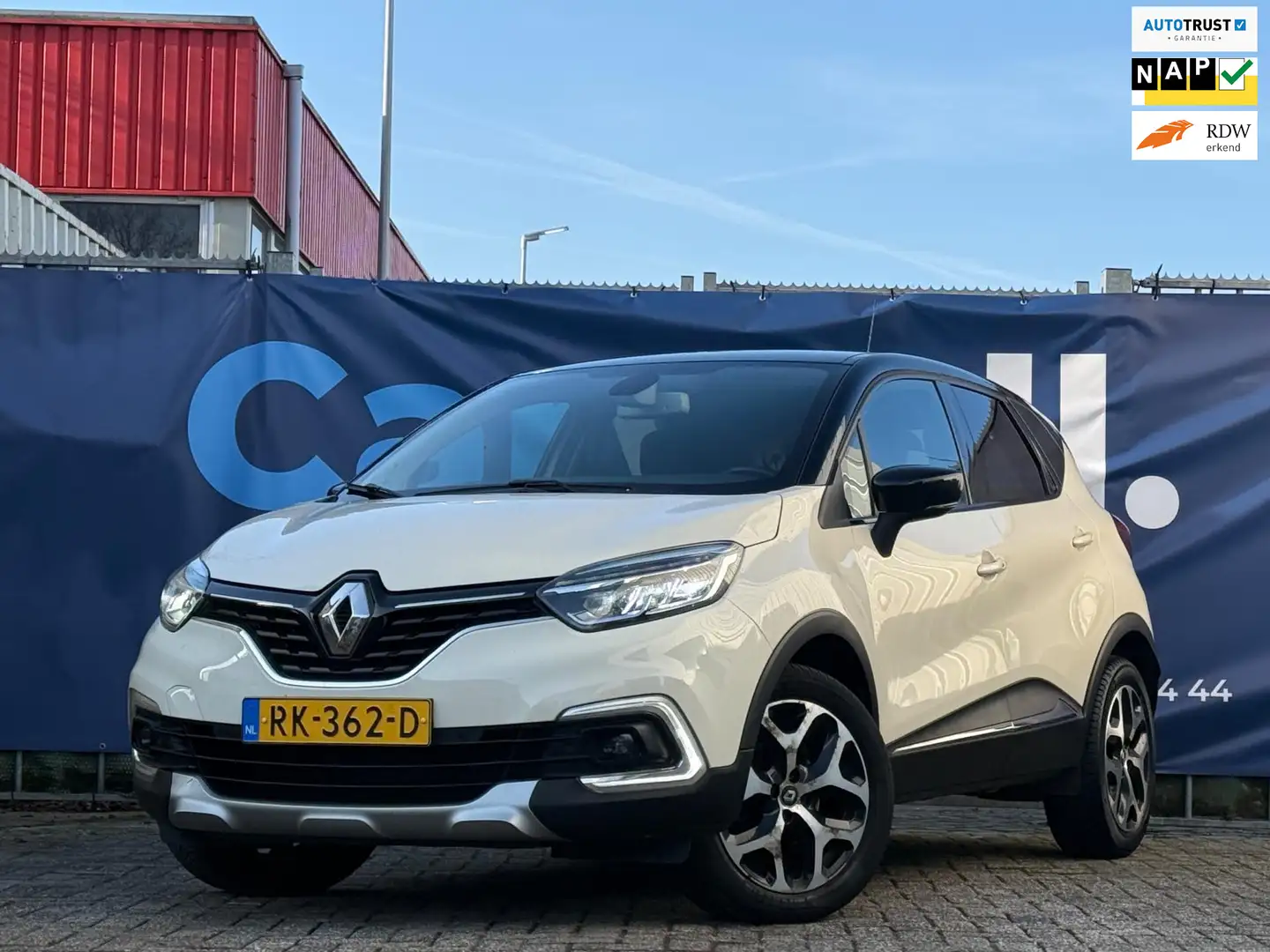 Renault Captur 1.2 TCe Edition One 1e Eigenaar,Trekhaak,Leder,Nav Weiß - 1