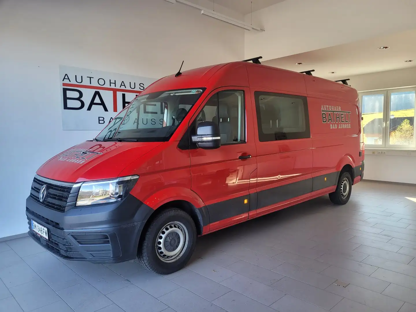 Volkswagen Crafter VW Crafter 35 T6 Kastenwagen L4H3 TDI 4MOTION Rot - 1
