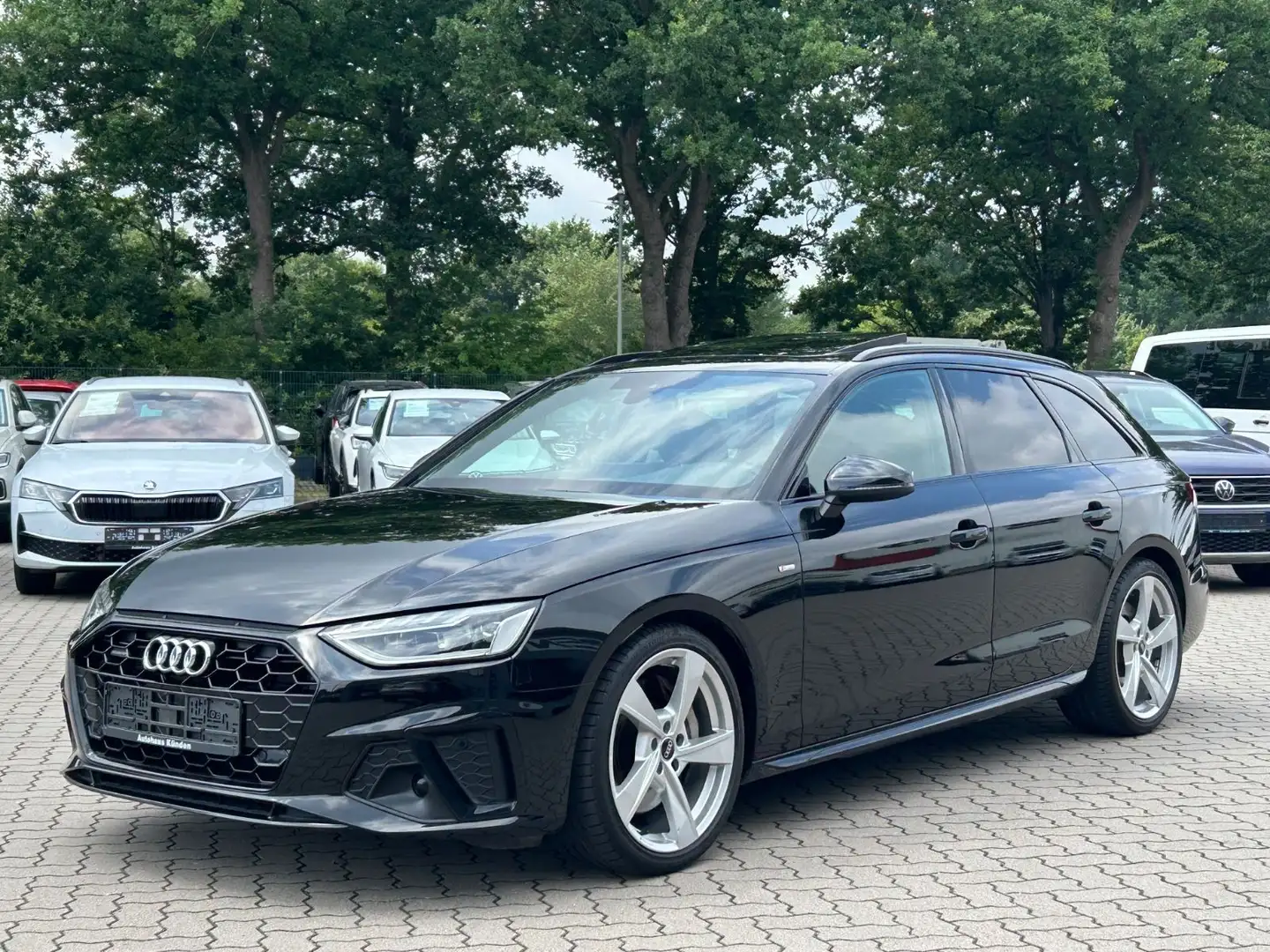 Audi A4 Avant 50 TDI qua S line °Pano°R-Kamera°ACC°VC Noir - 1