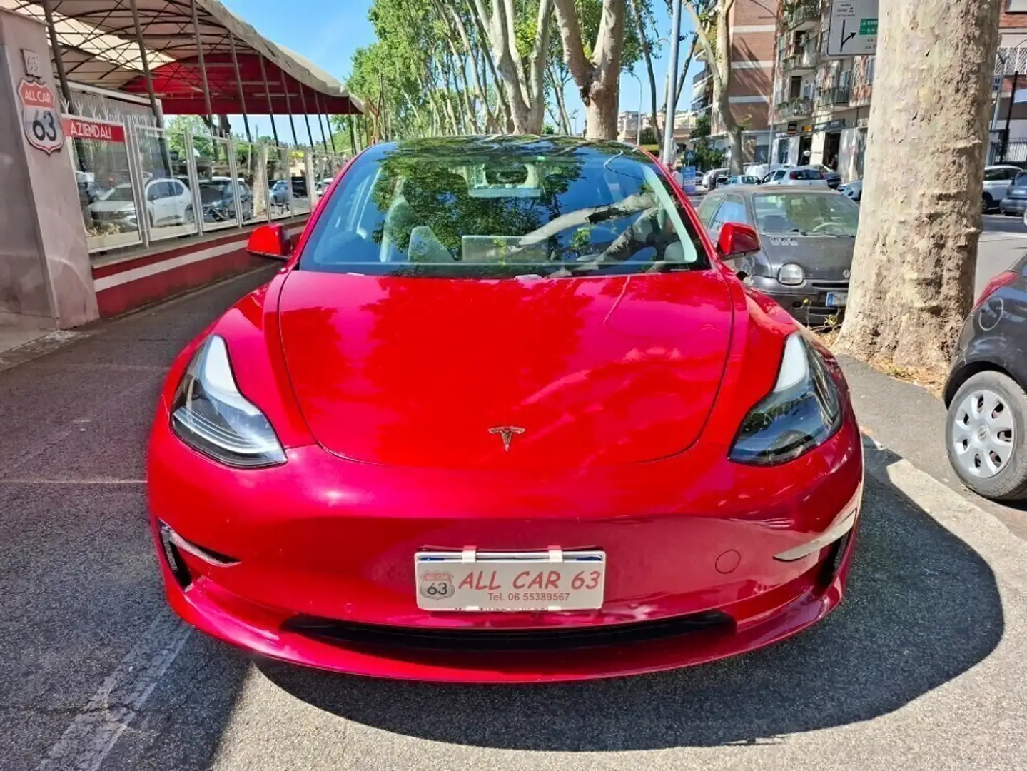 Tesla Model 3 Long Range Dual Motor AWD Rosso - 2