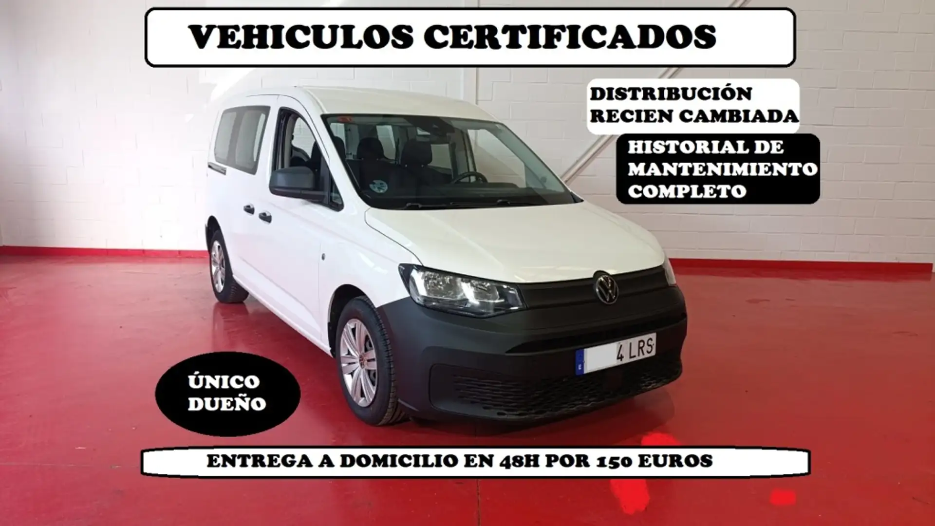 Volkswagen Caddy 2.0TDI Kombi 75kW Blanco - 1