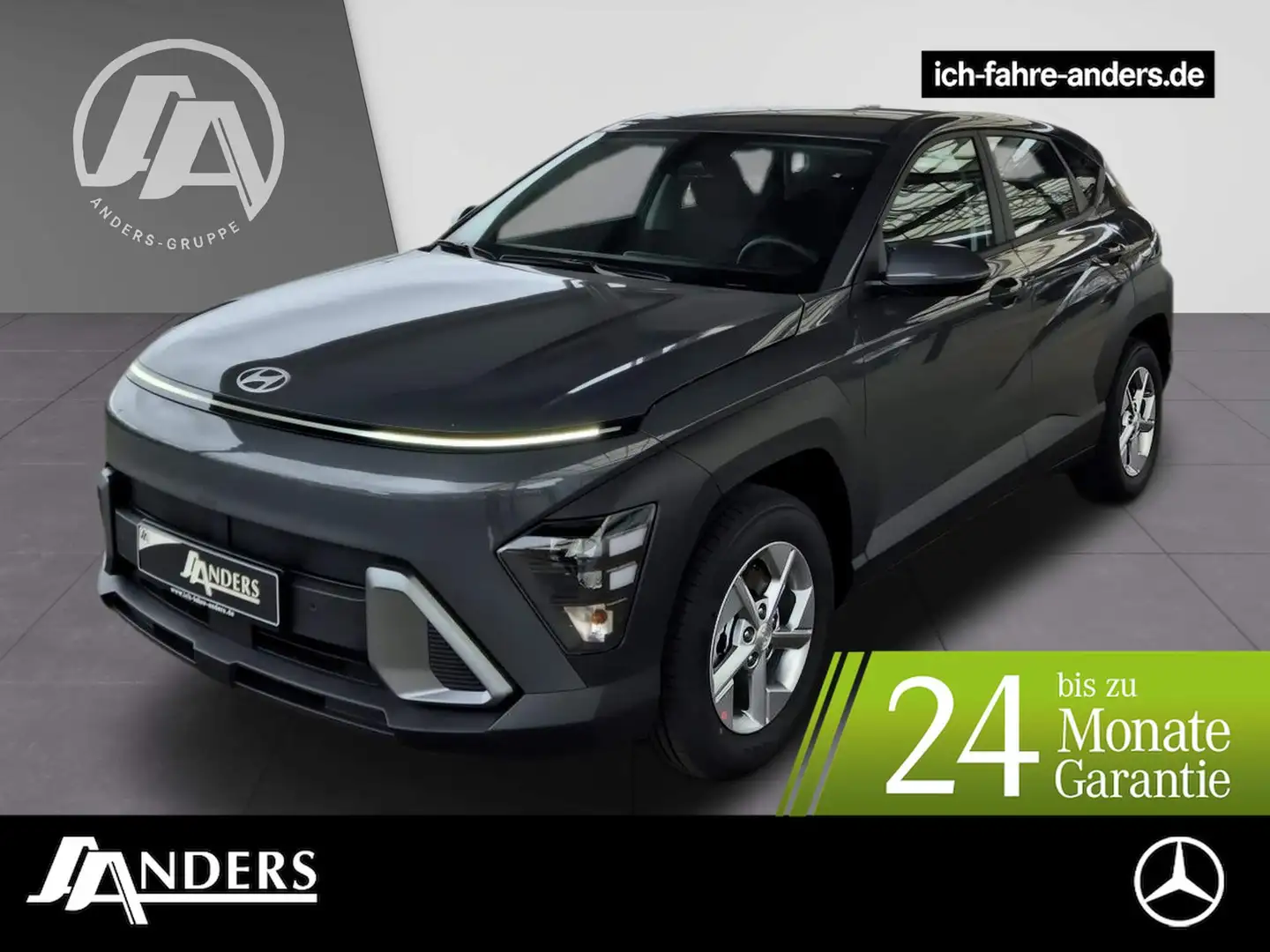 Hyundai KONA SX2 MY25 HEV 1.6 GDI Aut. SELECT +LED+Navi Grigio - 1