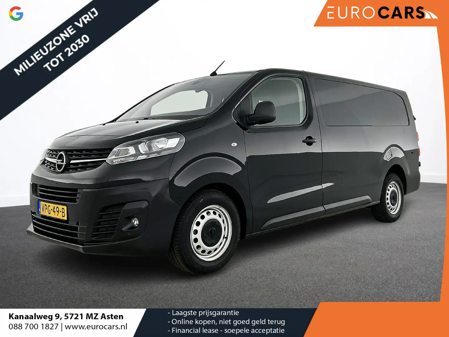 Opel Vivaro 145 pk 2.0 CDTI L3H1 Dubbele Cabine Edition Automa Zwart - 1