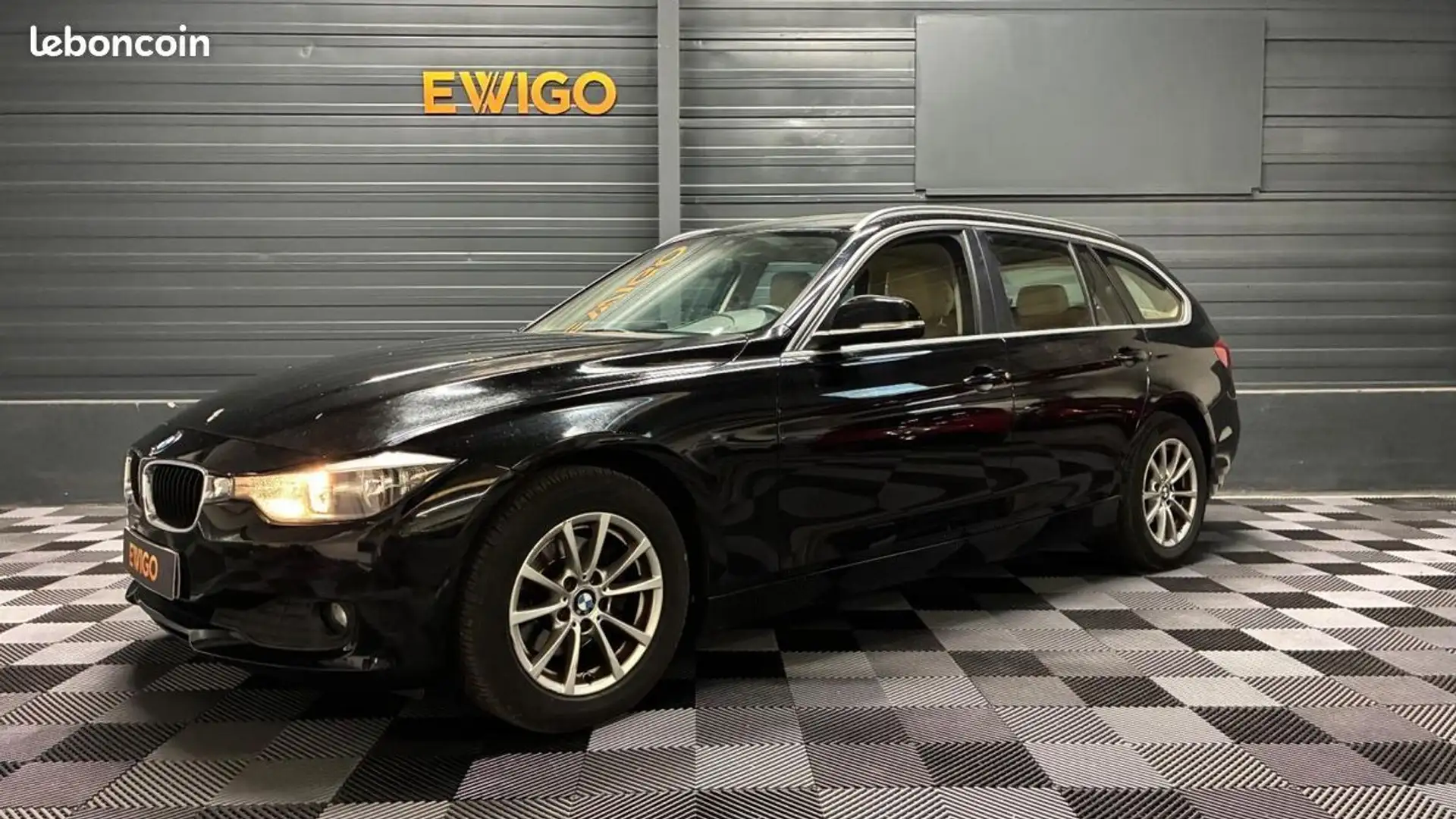 BMW 318 Touring 2.0 318 D 145 BUSINESS Noir - 1