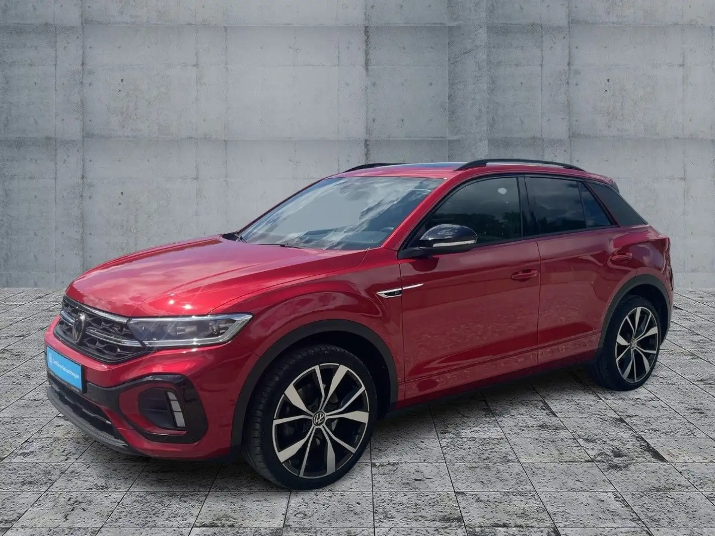 Volkswagen T-Roc 2.0 TDI DSG R-LINE 5JG+NAVI+AHK+PANO+STHZG Rot - 2