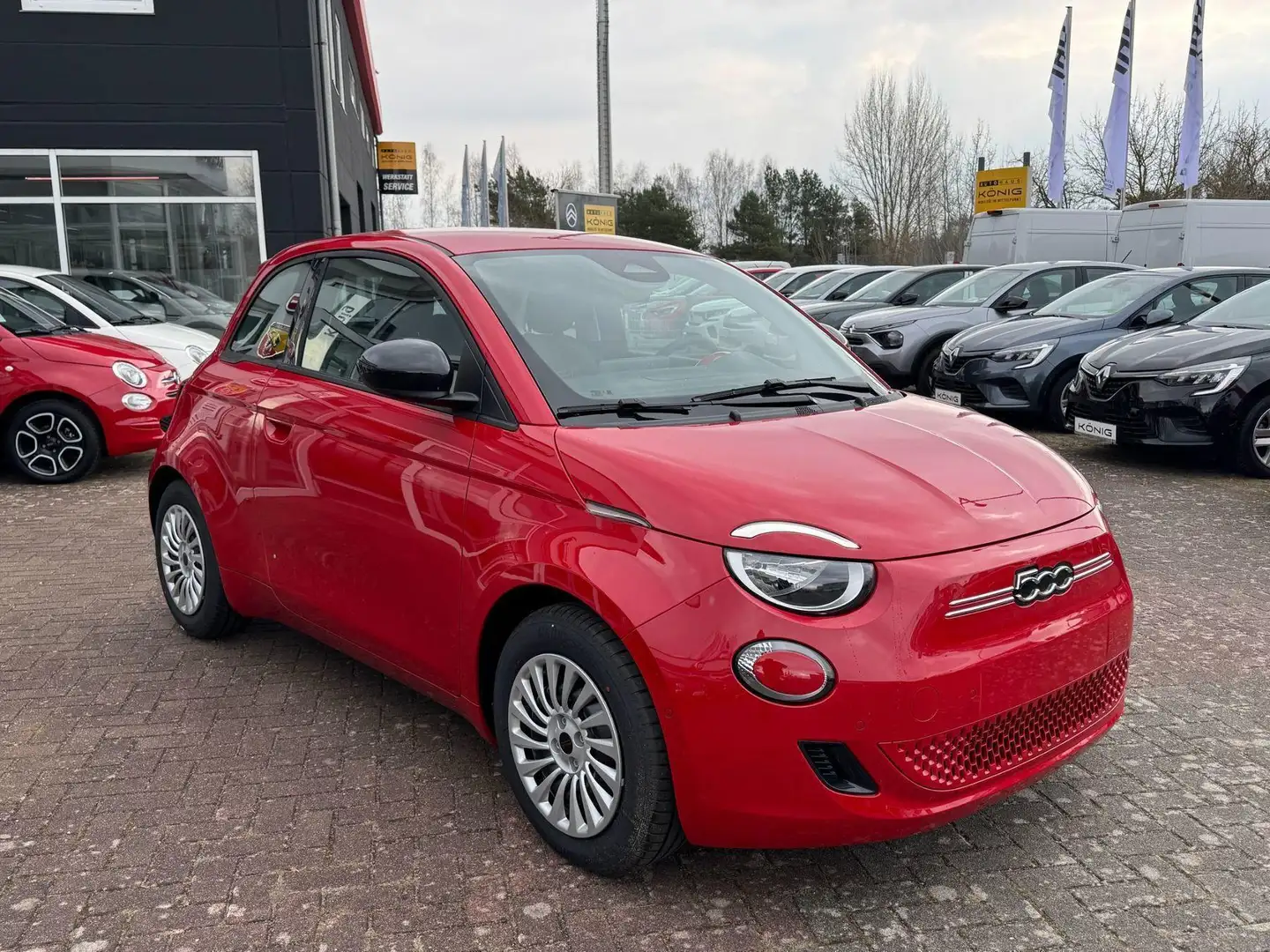 Fiat 500 Elektro RED MY25 Komfortpaket Automatik Rouge - 2