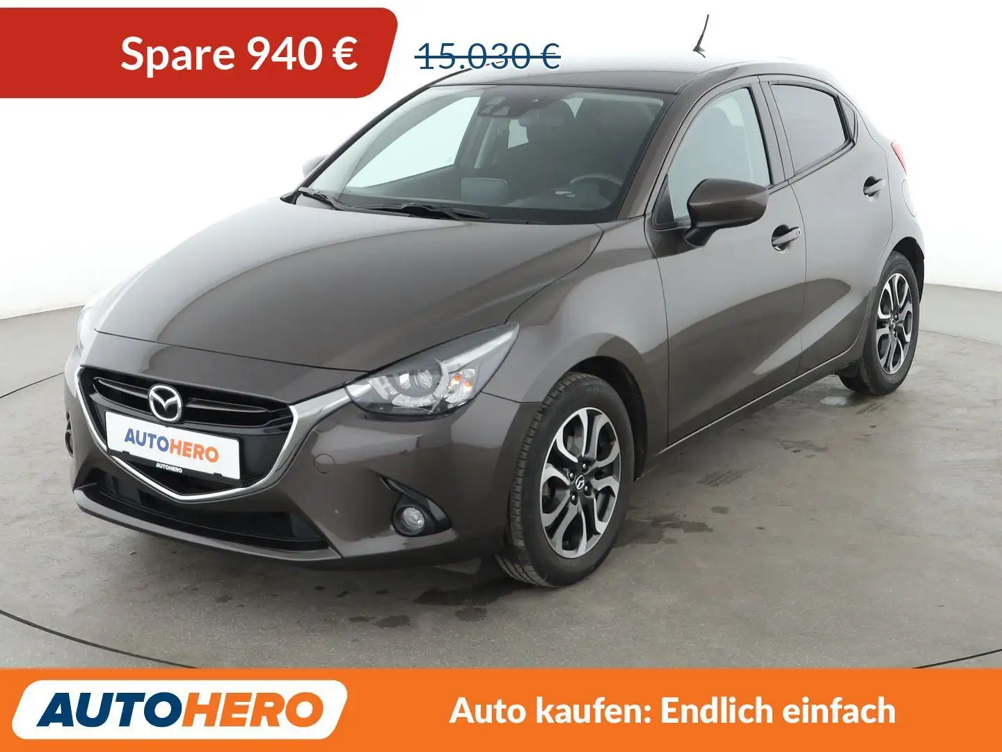Mazda 2 1.5 Sports-Line Aut*HUD*LED*TEMPO*PDC*SHZ* Braun - 1