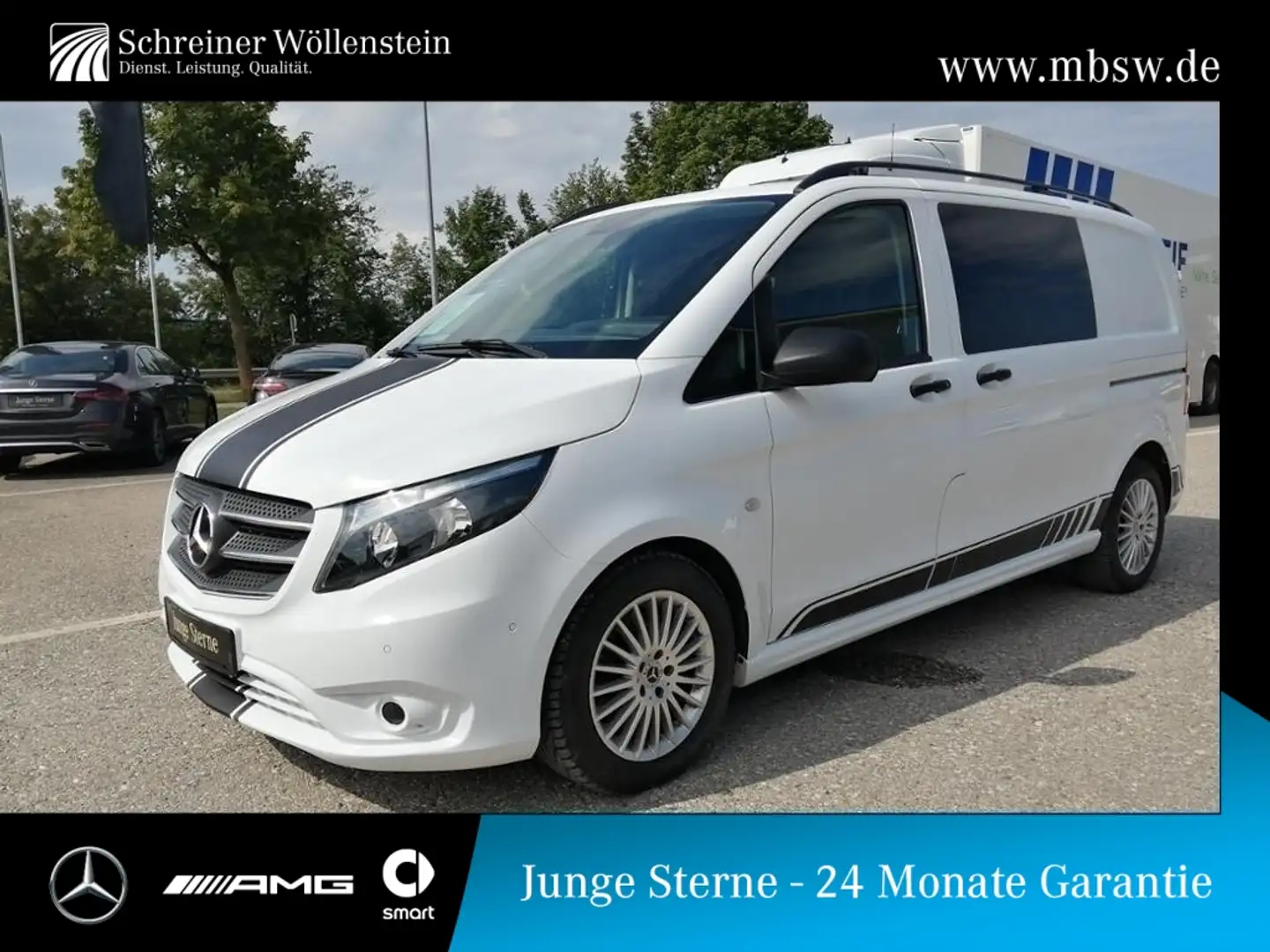 Mercedes-Benz Vito 119 Mixto Sport K Navi*Kamera*PDC*STHZ*AHK* Blanc - 1