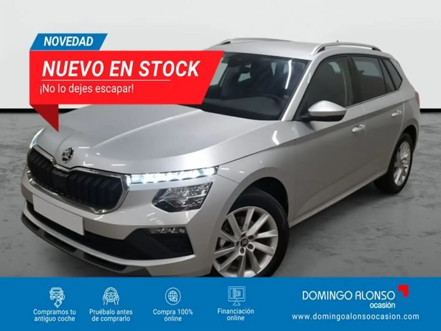 Skoda Kamiq Selection Advanced 1.0 TSI 85kW (116 CV) DSG Plateado - 1