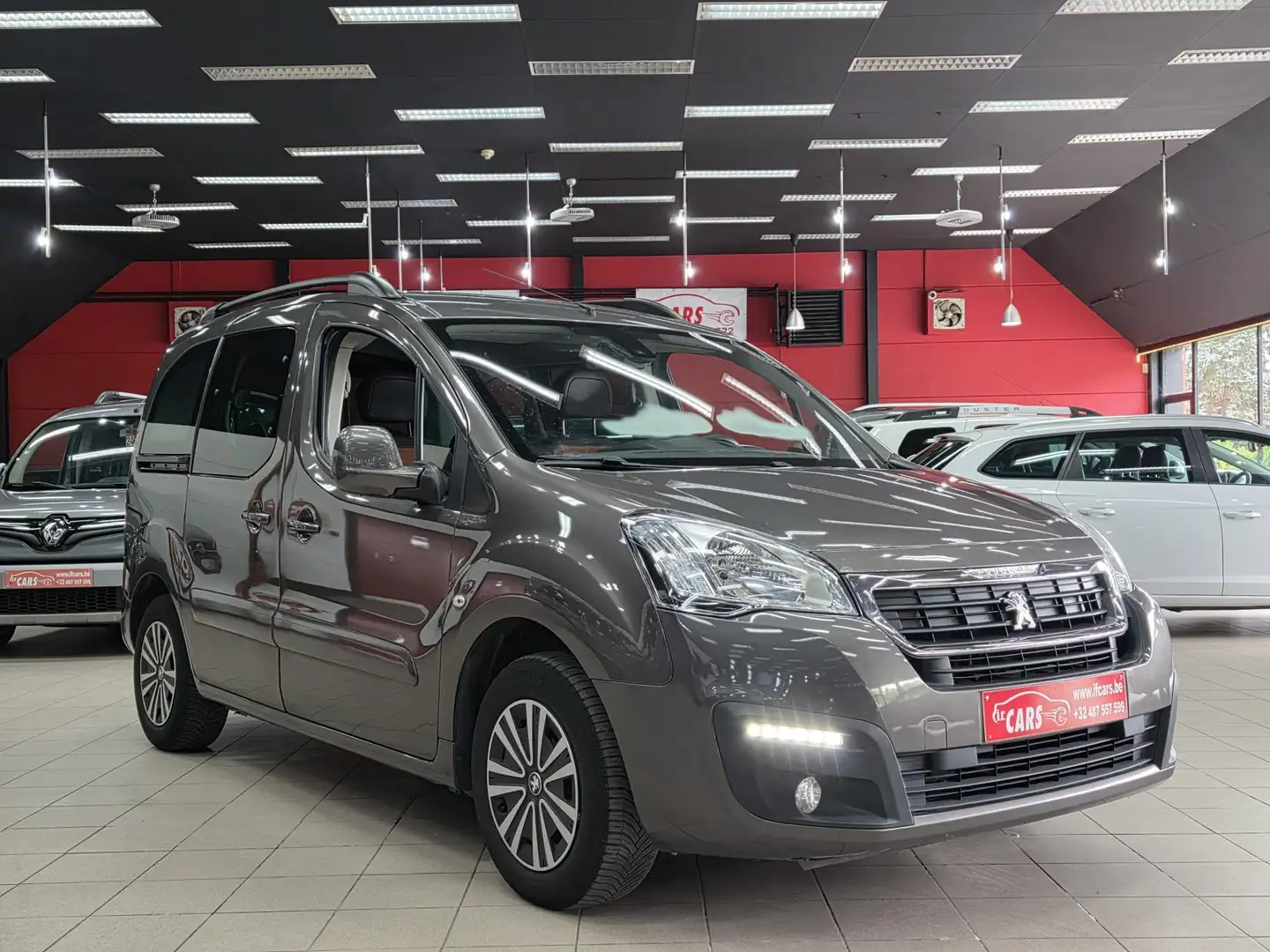 Peugeot Partner Tepee HDi**AIRCO**CRUISE-CONTROLE**RADIO-CD**1.EIG Gris - 1