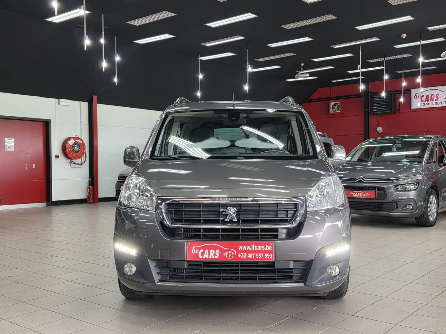 Peugeot Partner Tepee HDi**AIRCO**CRUISE-CONTROLE**RADIO-CD**1.EIG Gris - 2