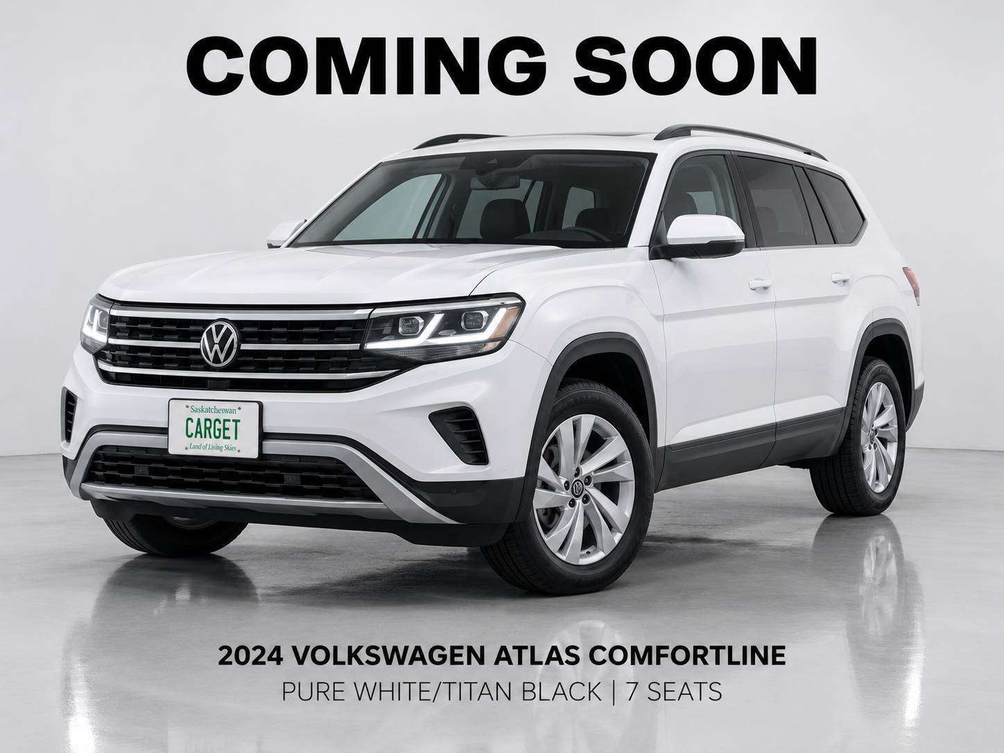 White 2024 Volkswagen Atlas SUV / Crossover  8-Speed Automatic