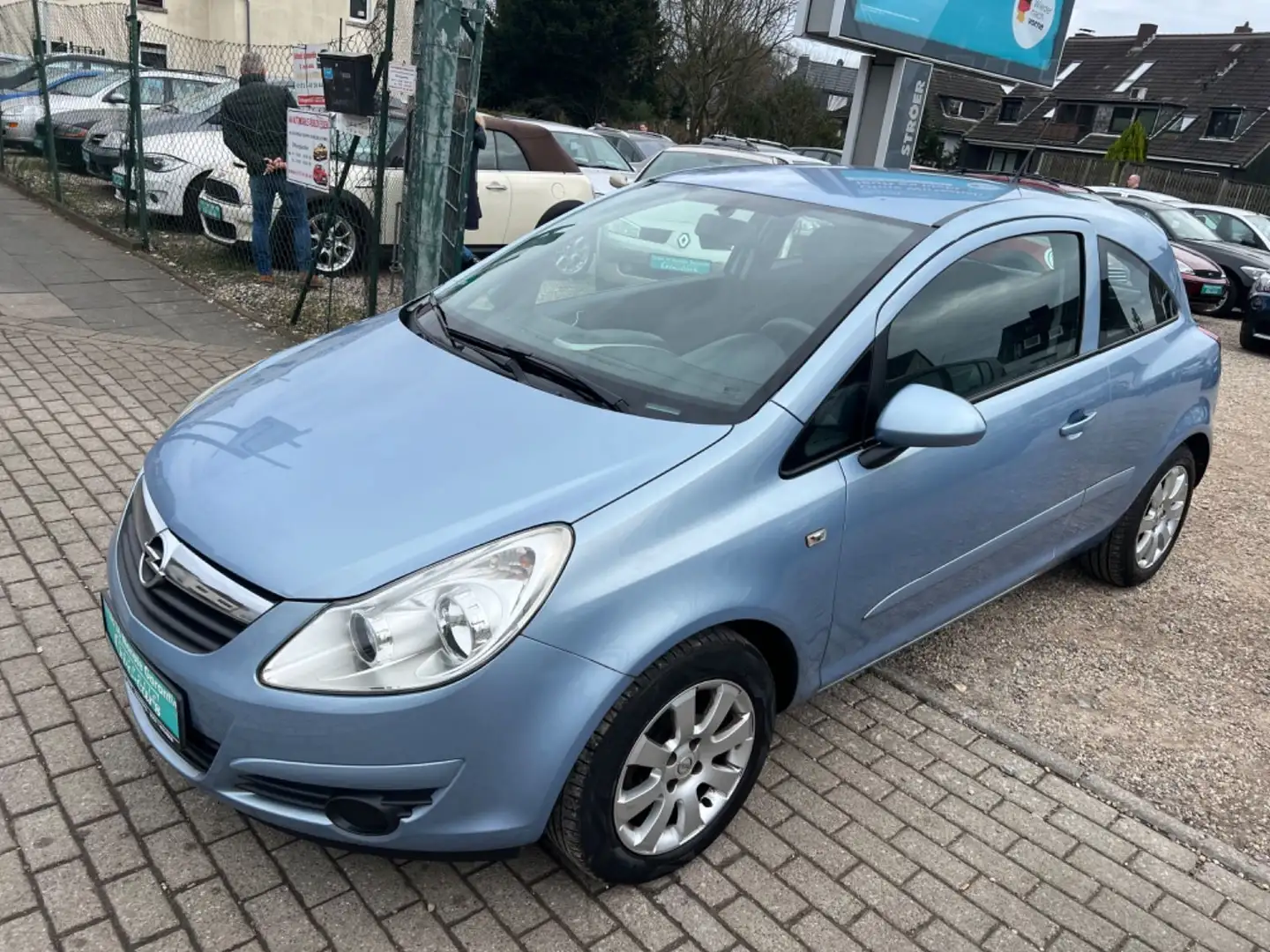 Opel Corsa D Edition*TÜV NEU*KLIMA*2 HAND*KLIMA*TOP* Blau - 1