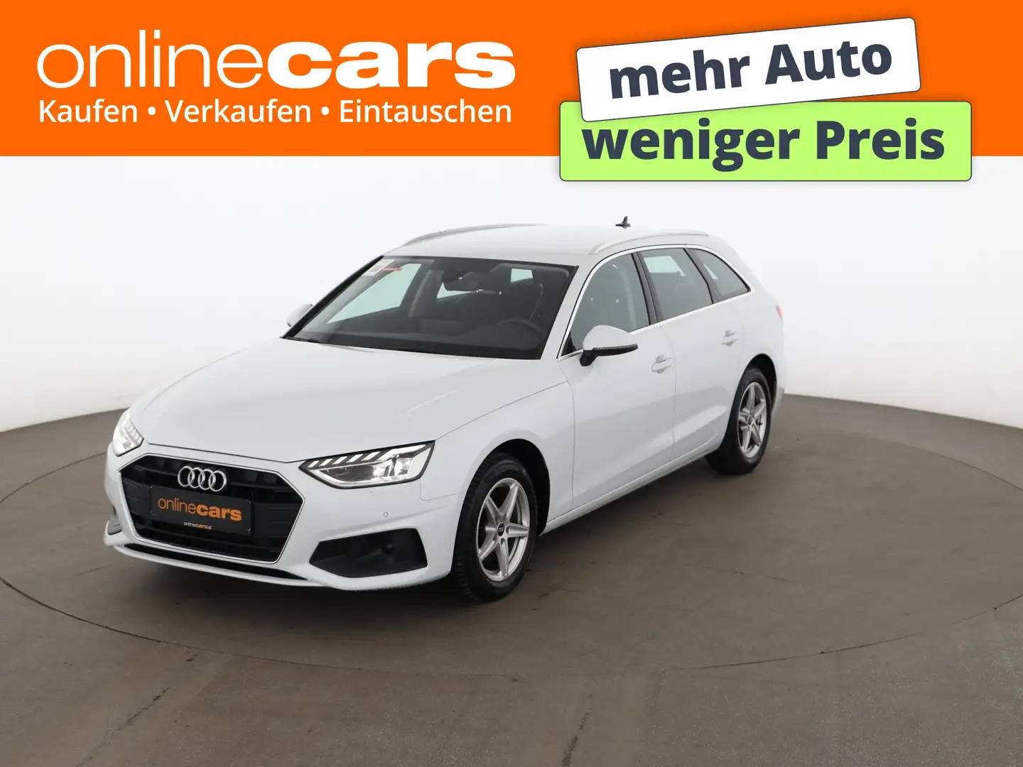 Audi A4 Avant 30 TDI Aut LED DIGITAL-TACHO LEDER NAVI Weiß - 1