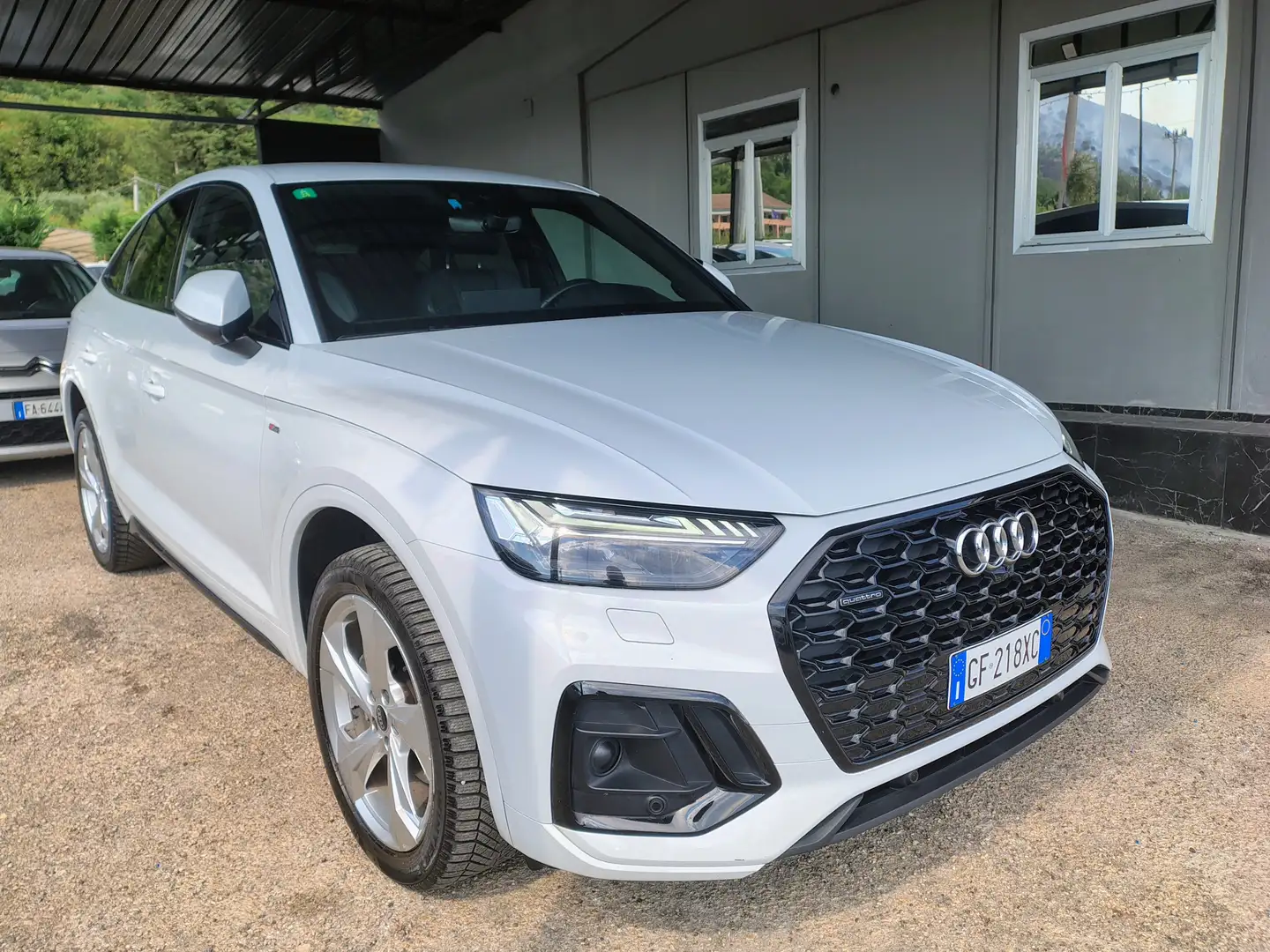 Audi Q5 Q5 40 2.0 tdi mhev S line Plus quattro s-tronic Weiß - 1