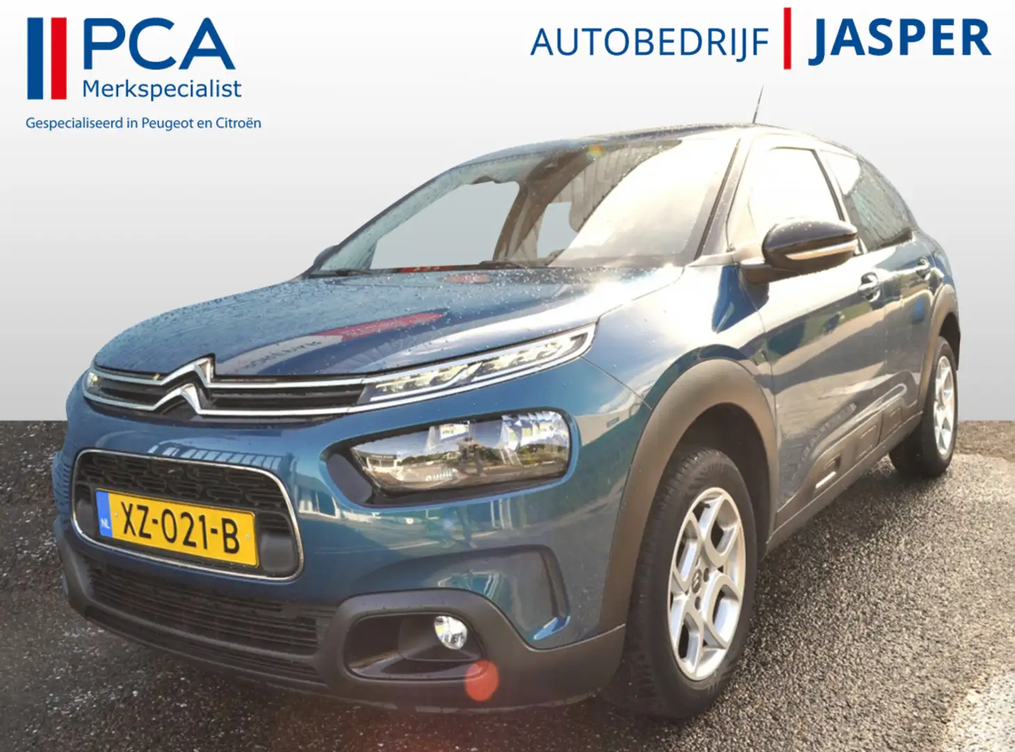 Citroen C4 Cactus 1.2 Business trh act lmv pdc Blauw - 1