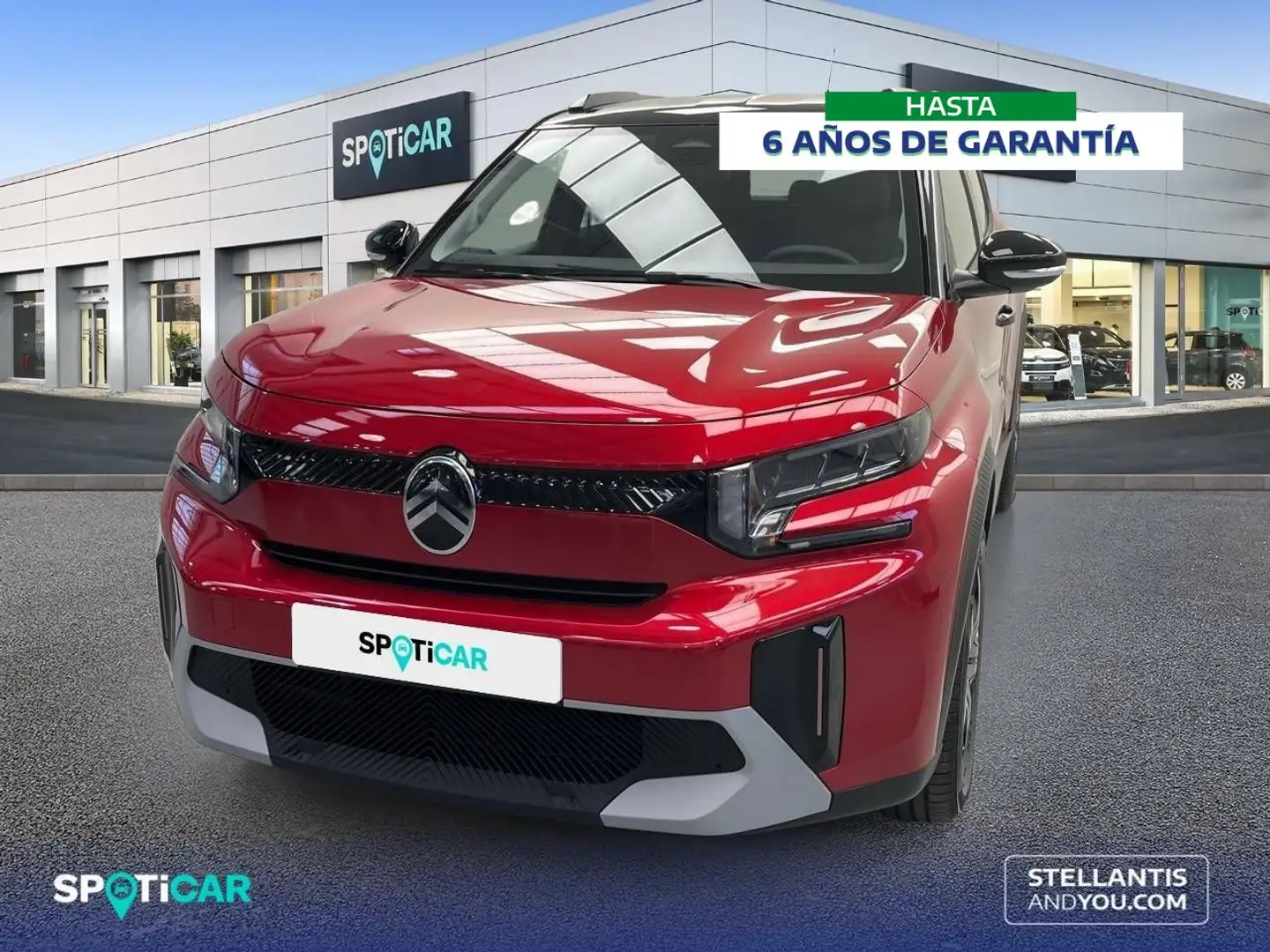 Citroen C3 Aircross Turbo 73kW (100CV) BVM6 Plus Rojo - 1