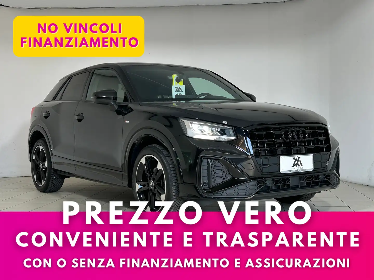 Audi Q2 35 S line Edition 150cv+ Retrocamera Nero - 1