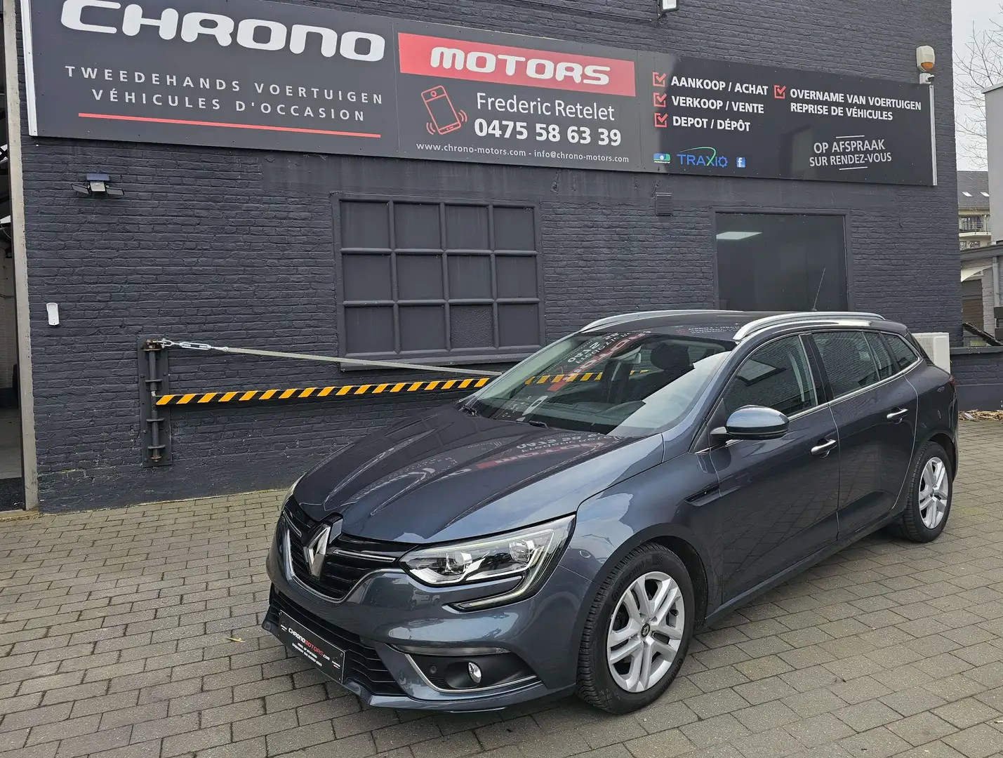 Renault Megane Mégane 1,5 Dci Gps Euro 6 Garantie \u0026 Car-Pass Gris - 1