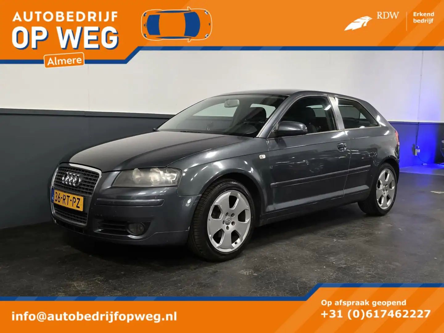 Audi A3 1.6 FSI Ambition | Inruilkoopje | Nw. APK | Climat Grijs - 1
