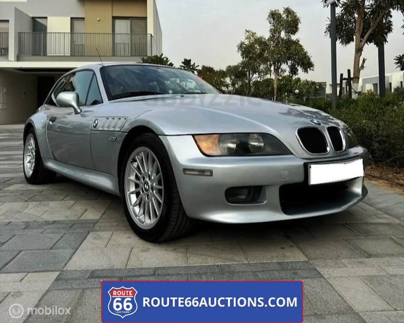 BMW Z3 2.8 Coupe 2000 | Route 66 Auctions Zilver - 1