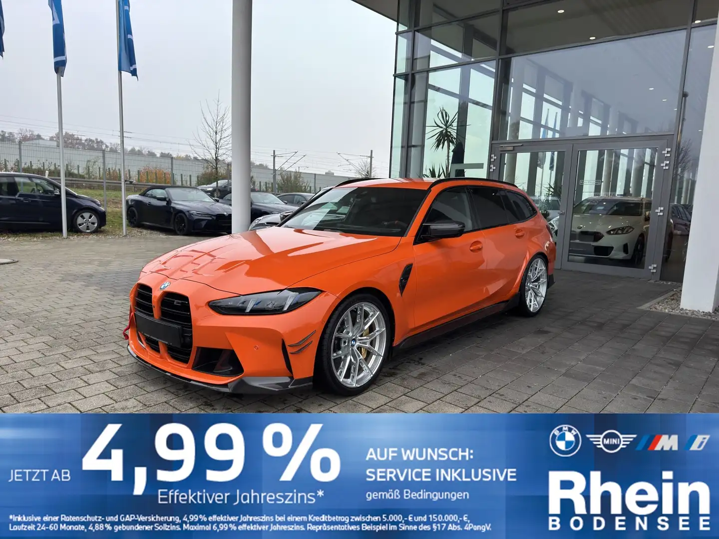 BMW M3 Orange - 1