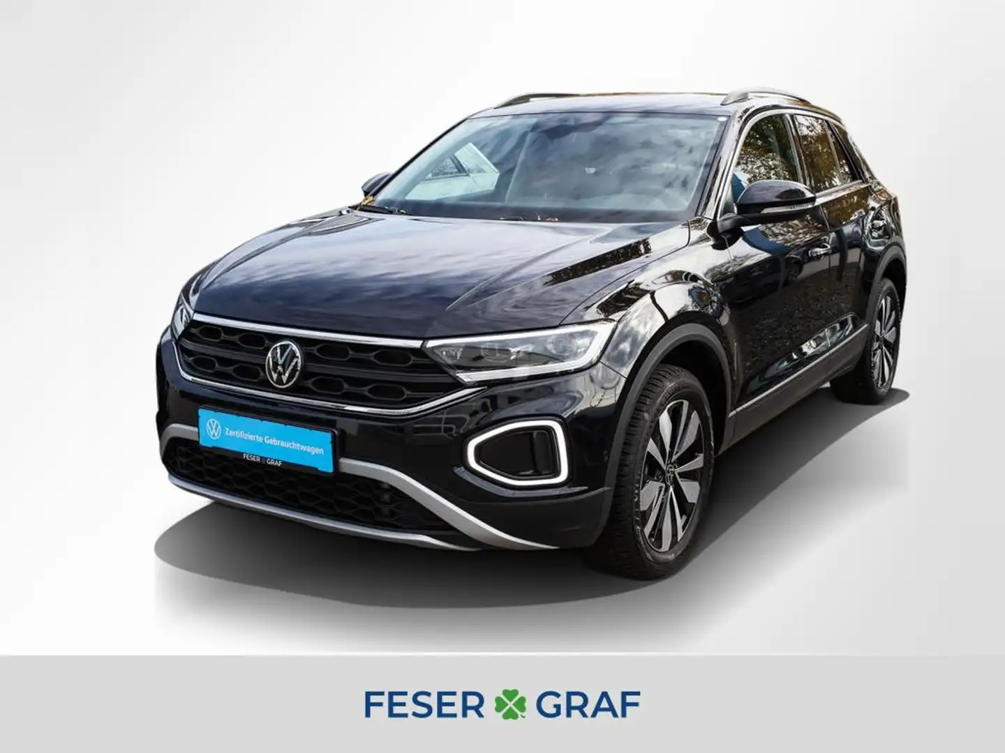 Volkswagen T-Roc 2.0 TDI Goal DSG ACC AHK LED Navi RüKa Schwarz - 1