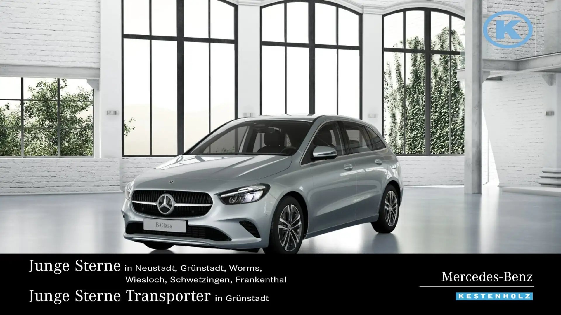 Mercedes-Benz B 180 B 180 PROGRESSIVE+KAMERA+LENKHEIZ+EASYP+SITZHEIZ Silber - 1