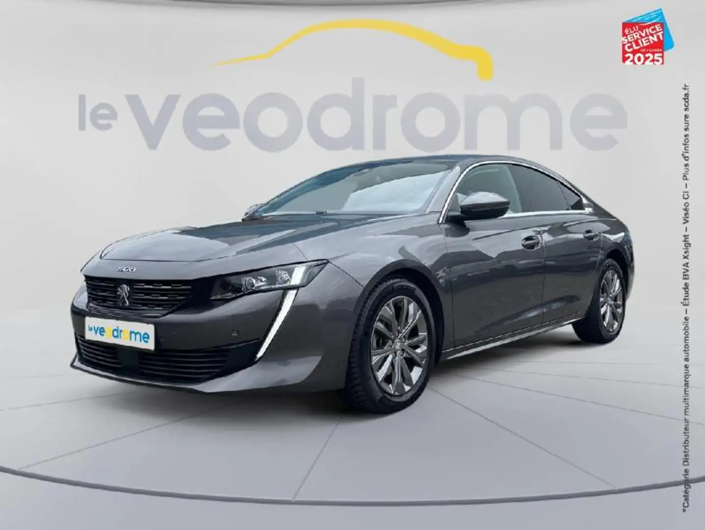 Peugeot 508 BlueHDi 130ch S/S Allure Business EAT8 GPS Camera Gris - 1