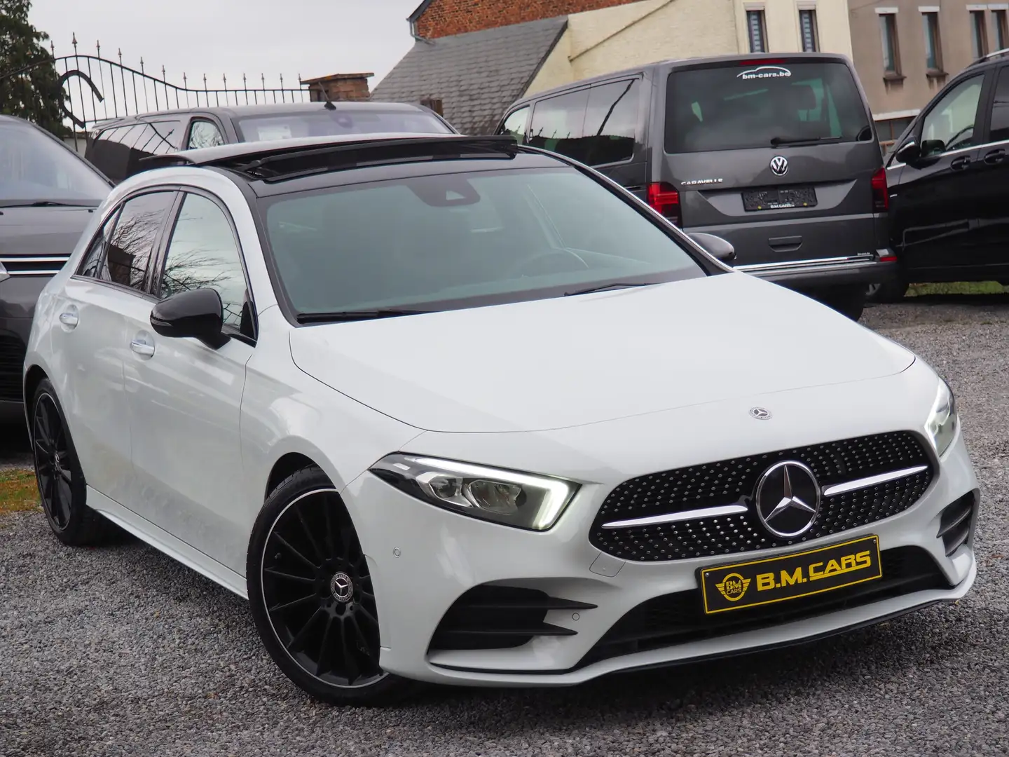 Mercedes-Benz A 180 d 7G TRONIC ✅PACK AMG✅21%TVA-CUIR-LED-T.O-FULL Wit - 2