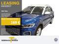 Volkswagen T-Roc 2.0 TDI STYLE AHK NAVI KAMERA LED Blauw - thumbnail 1