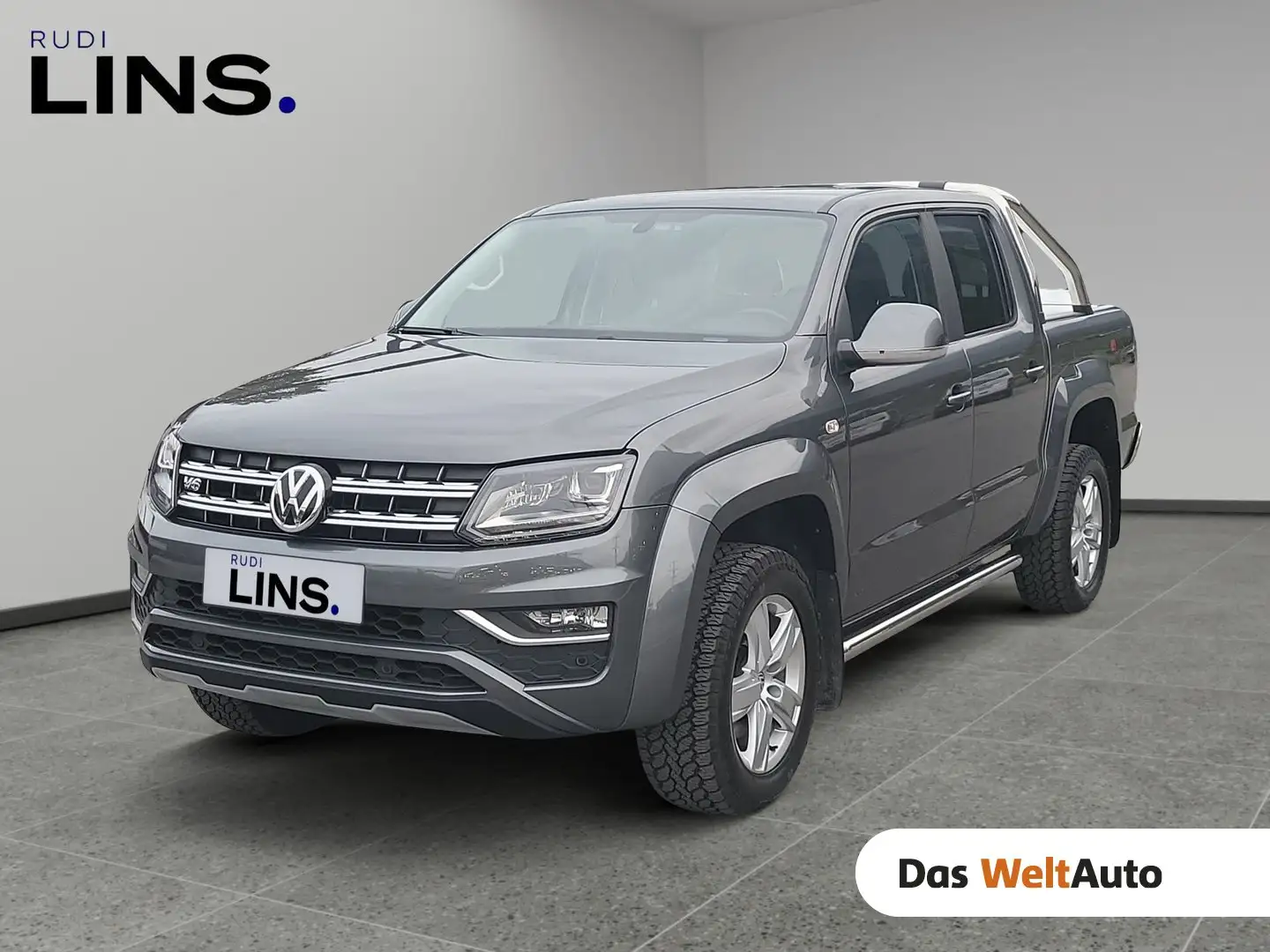 Volkswagen Amarok Highline V6 TDI 4x4 permanent Grau - 1