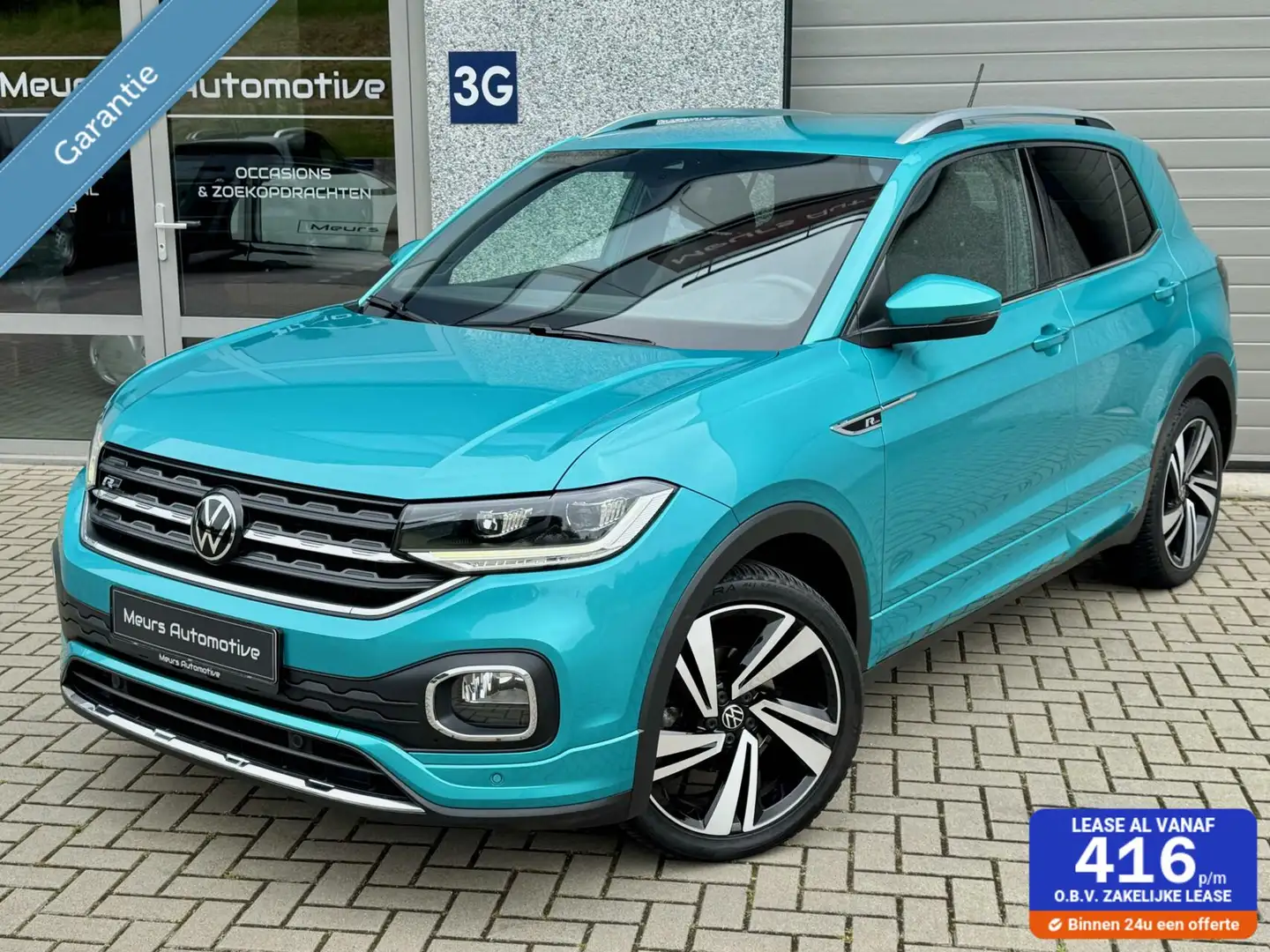 Volkswagen T-Cross 1.5 TSI R-line DSG/Virtual/CarPlay/LED/18Inch/Stoe Verde - 1