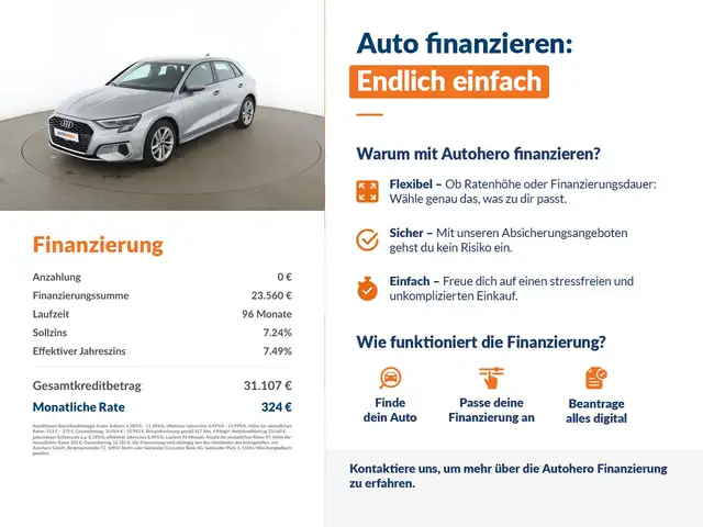 Audi A3 view 2