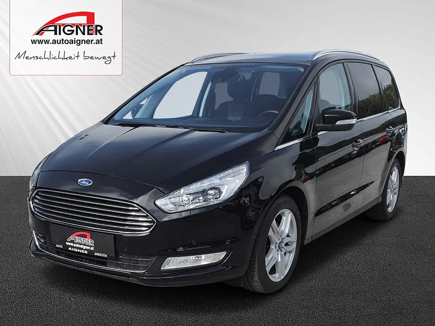 Ford Galaxy 2,0 TDCi Titanium Start/Stop Powershift Schwarz - 1