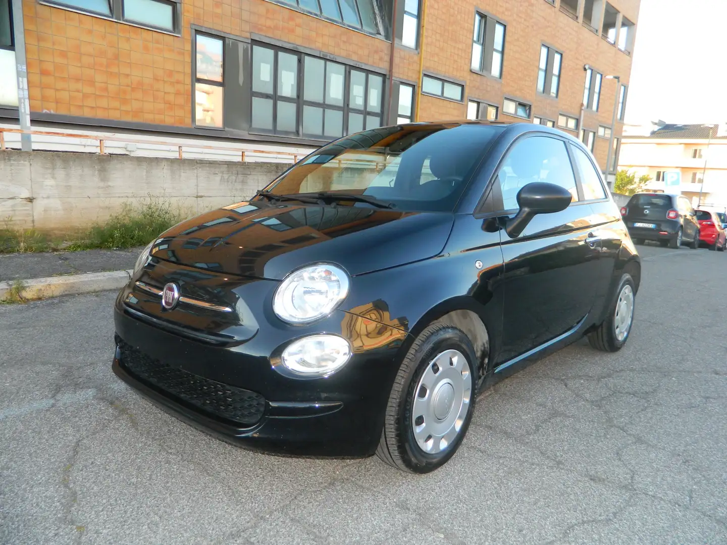 Fiat 500 1.0 FireFly 70CV HYBRID E6 - UNIPRO TAGLIANDATA Noir - 1