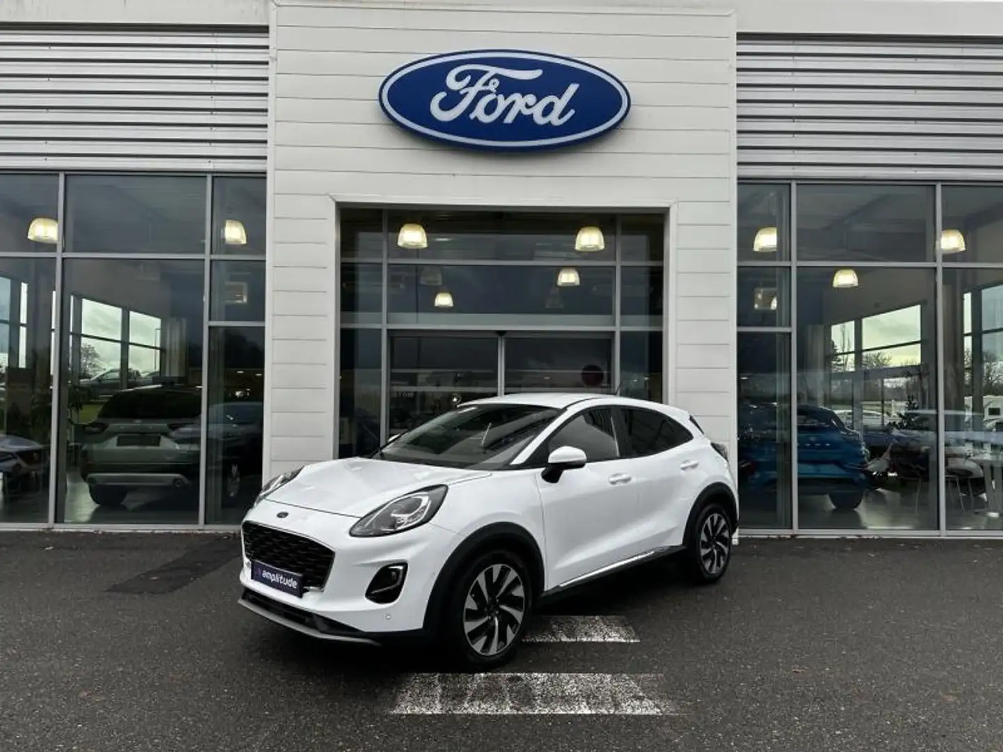 Ford Puma 1.0 EcoBoost Hybrid 125ch Titanium S\u0026S Grau - 1