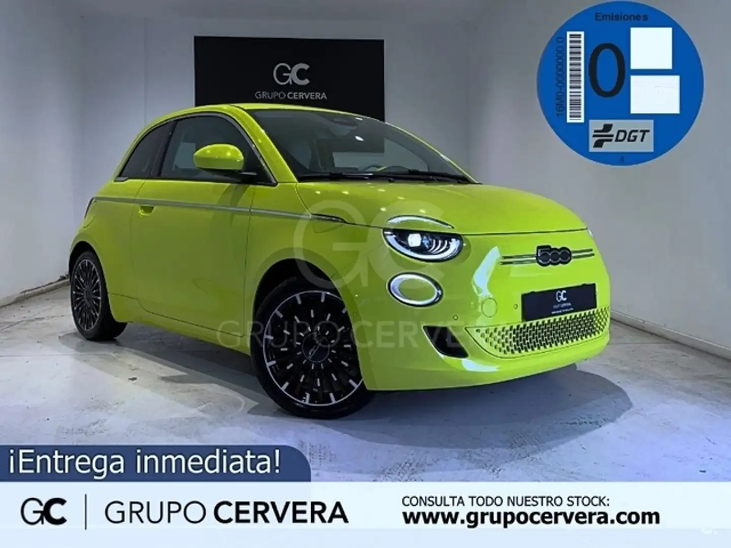 Fiat 500e 87Kw La Prima by Boccelli Jaune - 1