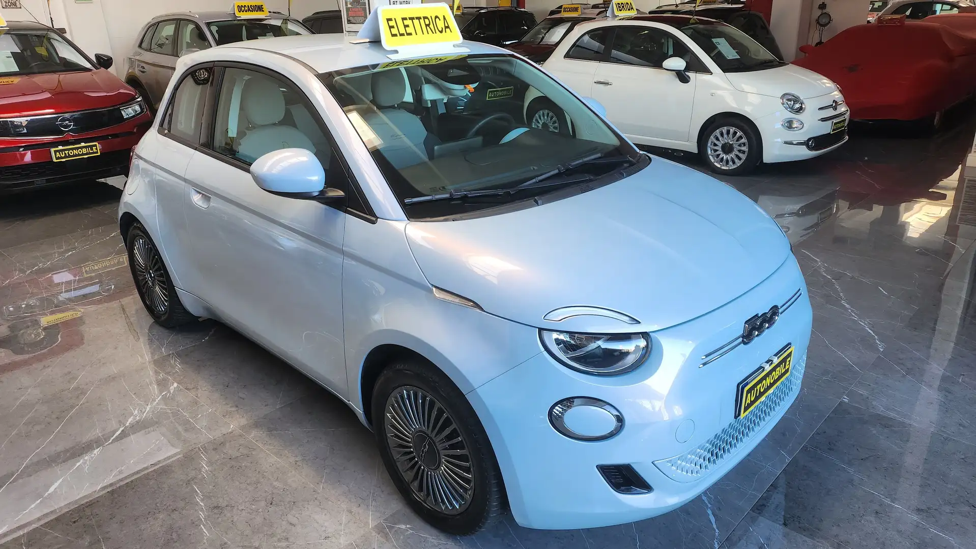 Fiat 500e 500 3+1 42 kWh Icon + Targa GL794WZ prezzovero!!! Argent - 2