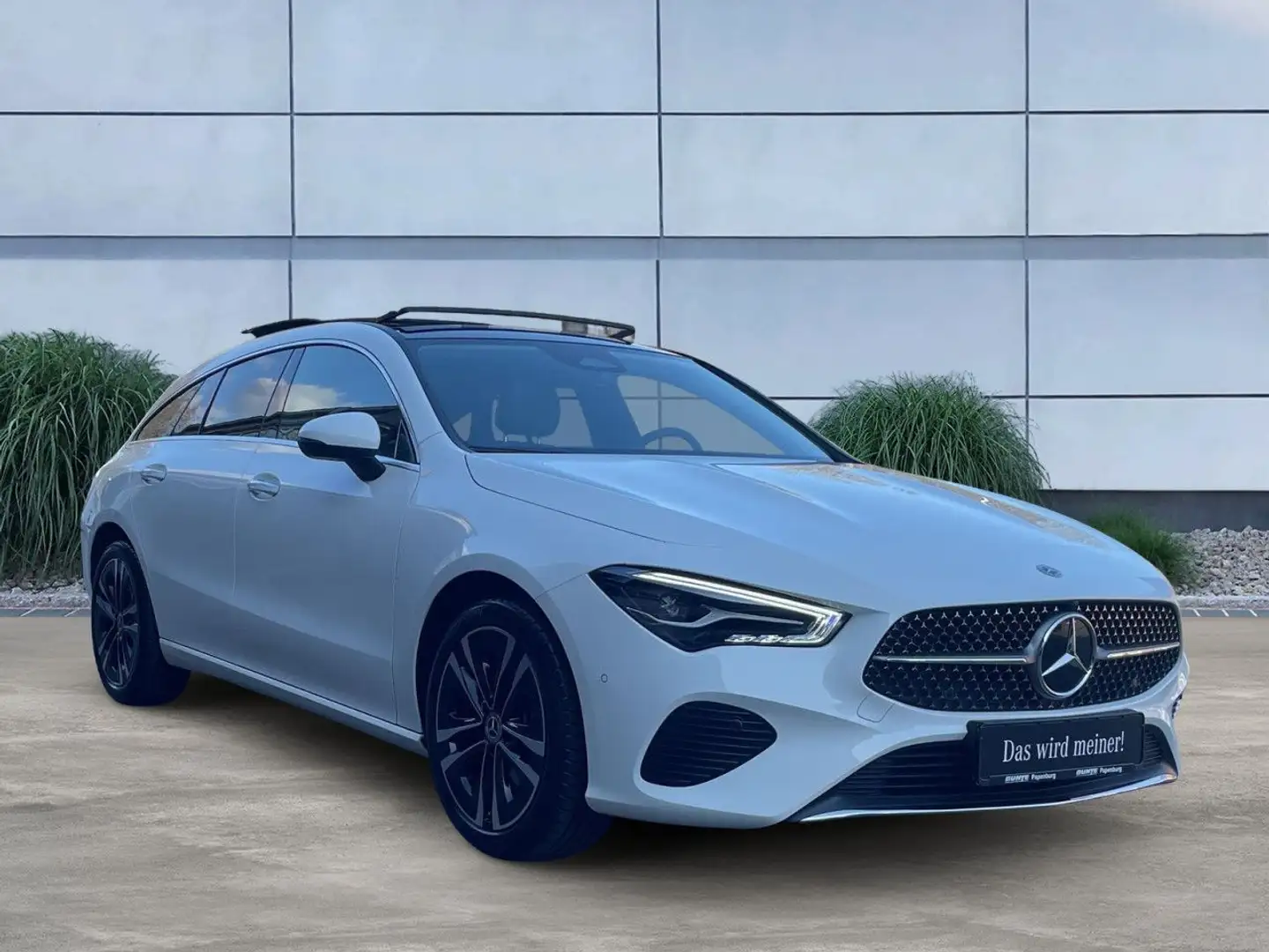 Mercedes-Benz CLA 180 SB PROGRESSIVE/PANO/TWA/AMBIENTE/KEYL Navi Weiß - 2