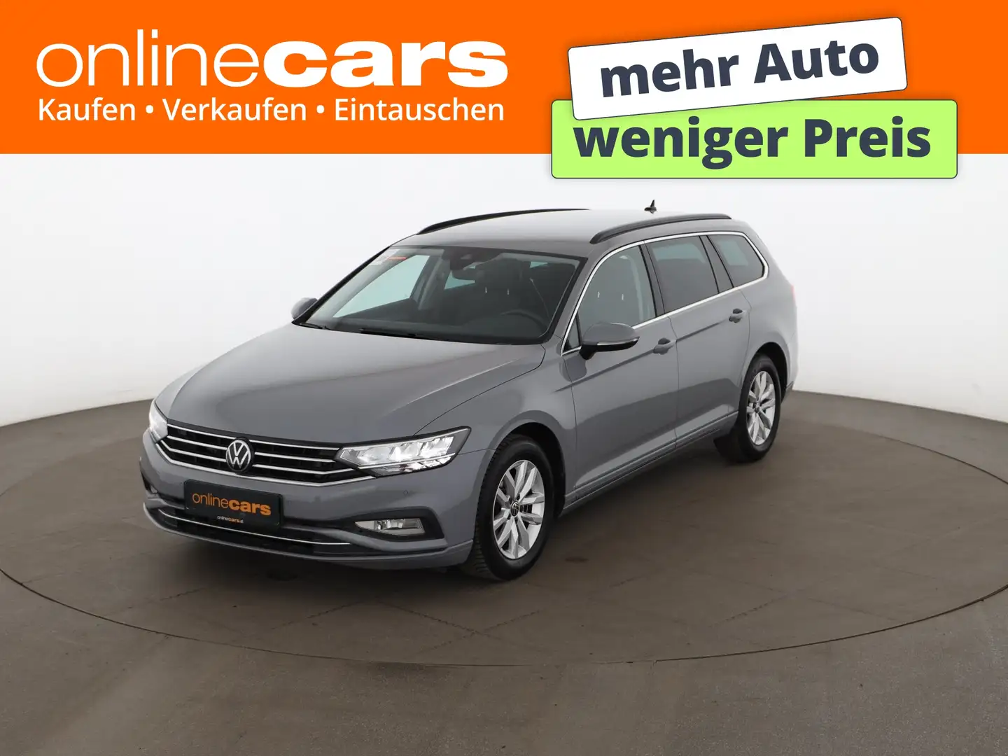 Volkswagen Passat Variant 2.0 TDI Business Aut LED RADAR NAV Grau - 1