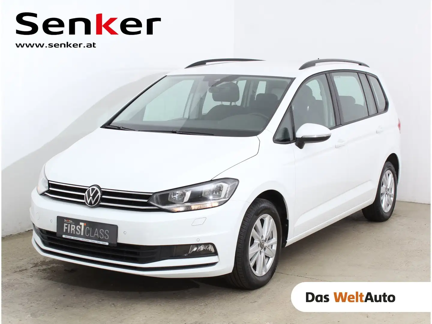 Volkswagen Touran Comfortline TDI Weiß - 1